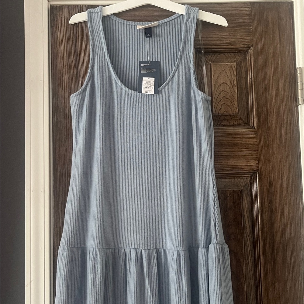 Universal Thread Gray Ribbed Tank Top - Picture 3 of 7